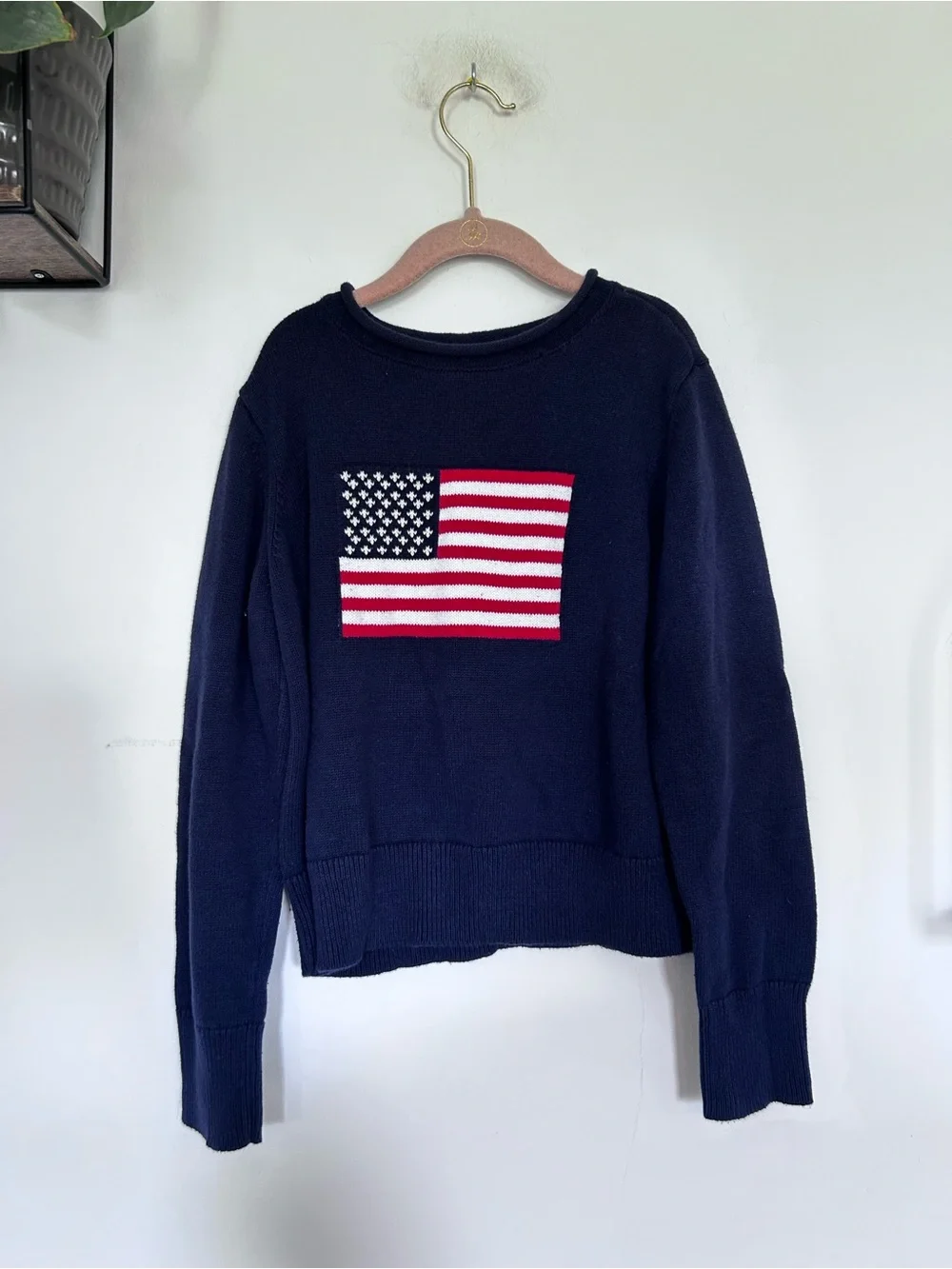 Gap Kids 100% Cotton Cable Knit Sweater Size Large Youth